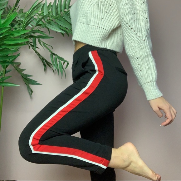 Zara trousers with red stripe - Picture 2 of 8